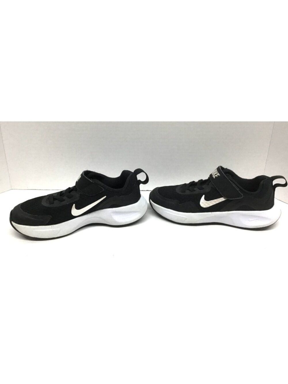Nike Wear All Day Black White 11C Kids Running Shoes CJ3817-002